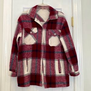 Red Plaid jacket